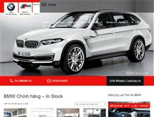 Tablet Screenshot of bmwsaigon.com